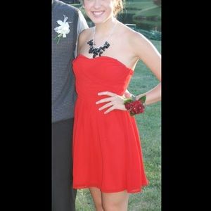Classic Red Dress - homecoming, weddings, formal